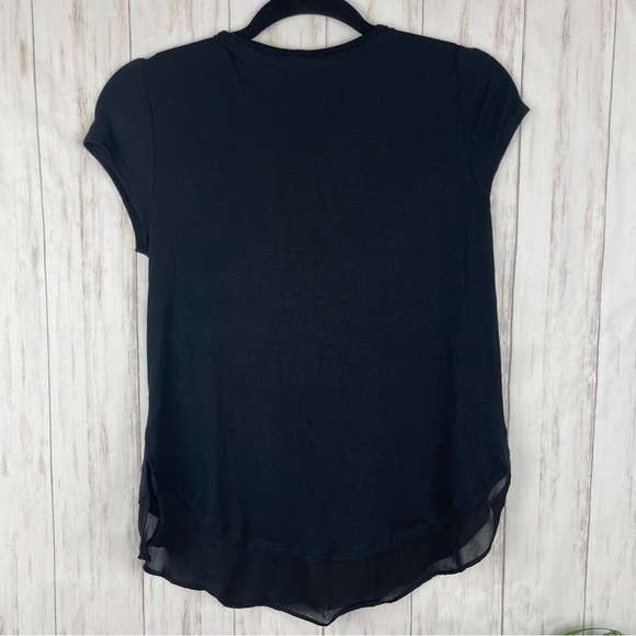 Anthropologie NWT Bordeaux black blouse - Picture 5 of 5